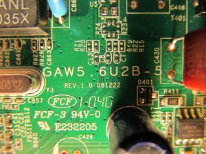 P/N on the Sagemcom F@st 1704
